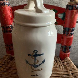 Rae Dunn Nautical Canister Set Anchor